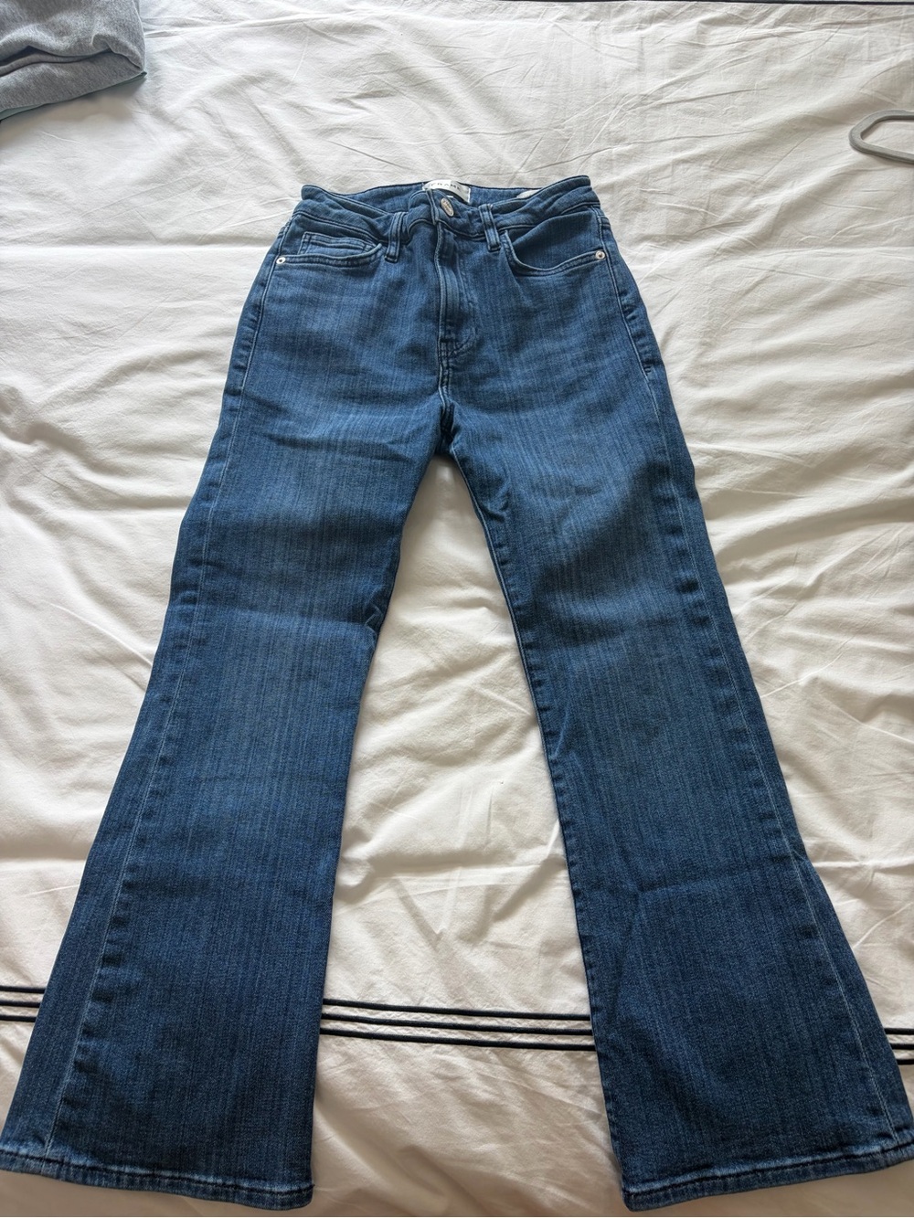 Frame Denim Dark Blue Flare Jeans